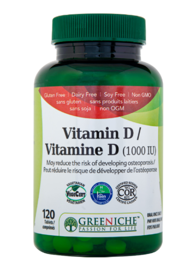Vitamin D 1,000IU (Tablets)