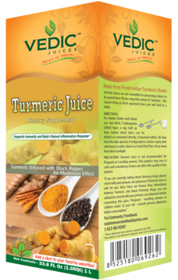 Vedic Turmeric Juice